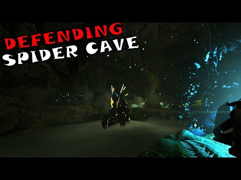 DEFENDING THE BEST CAVE ON ARK AGAINST OUR ENEMIES | CRAZY PVP | Ark Survival Evolved
