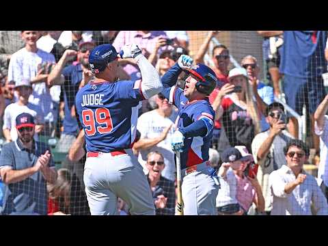 Team USA is ON FIRE heading into the World Baseball Classic! (ALL 14 runs from 2nd exhibition game!)