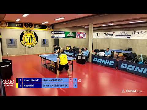 Audi TT League DT Hueschtert-Folscht - DT Houwald Dësch 2