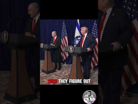 Netanyahu announces that he's awarding the Israel Prize to President Trump. #donaldtrump #trump #usa