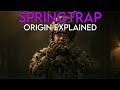 How WILLIAM AFTON Became SPRINGTRAP This Is How He Will RETURN