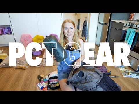 My Gear for the Pacific Crest Trail: what I started with