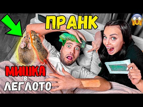 ПРАНК❗МИШКА в ЛЕГЛОТО❗ОТМЪЩЕНИЕ на САНДЕФ😱