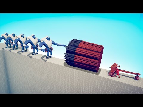 5x ICE GIANT vs EVERY GOD - TABS | Totally Accurate Battle Simulator 2025