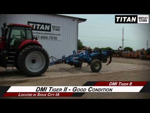 DMI Tiger II, 13' Pull Type, 5 Shank Disk Ripper Sold...
