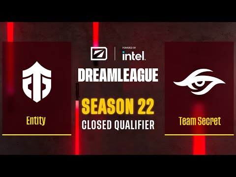 Dota2 - Entity vs Team Secret - Game 3 - DreamLeague Season 22 - CQ - WEU