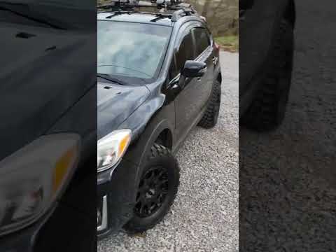 Bought my girl some new shoes #crosstrek #lifted #methodwheels #subaru