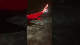 Late night flight above the clouds ✈️☁️ #travel #flying #fypシ #viral #trending