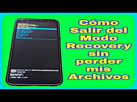 How to exit Recovery Mode on my phone without deleting my files