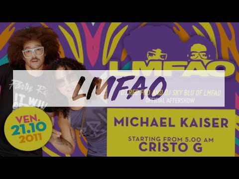 DJ LMFAO @ Queen Club Paris 21/10/2011 - After movie