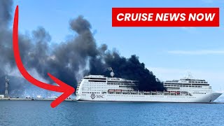 Cruise Panic: Jet Flyover, Passenger Hurt in Mexico, Fire on MSC Ship?