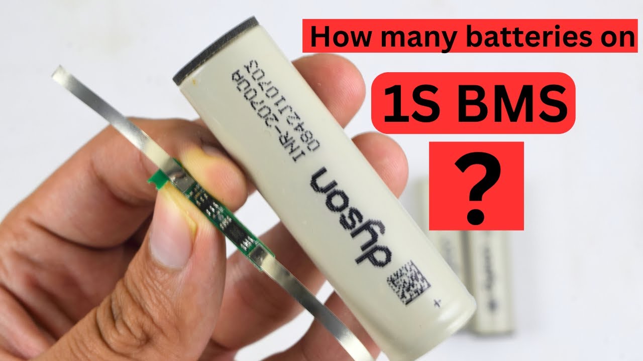 How many batteries does a single 1S BMS Module can Support?