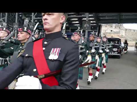 Military Bands on Edinburgh's Royal Mile