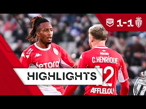 FC Girondins De Bordeaux 1-1 FC AS Monaco Monte Carlo