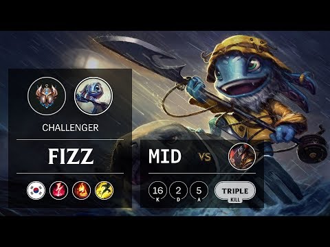 Fizz Mid vs Twisted Fate - KR Challenger Patch 9.24