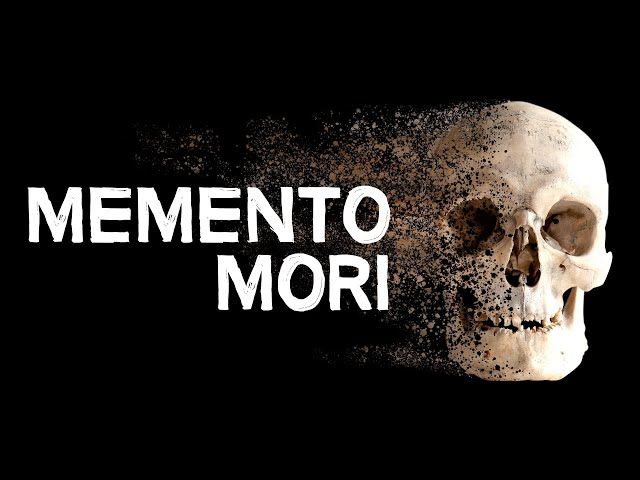 Videouttalande av memento mori Engelska