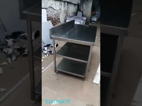 Rialmate stainless steel four door visible commercial refrig...