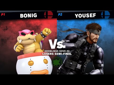 Kremling's Kove #2 Losers Semi-Final, Bonig v Yousef2AT