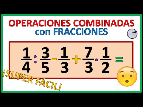 💪Combined operations with fractions are super easy (addition, subtraction, multiplication, and di...