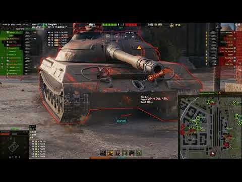 Obj.907 7.4k dmg in under 3mins and 45s