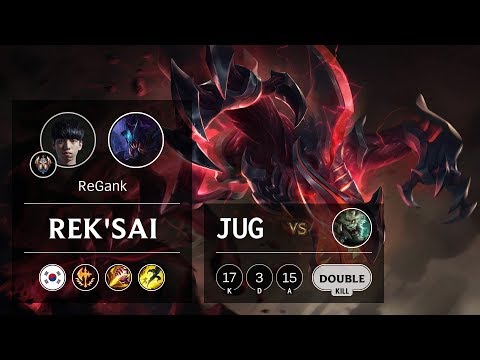 Rek'Sai Jungle vs Rengar - KR Challenger Patch 9.8