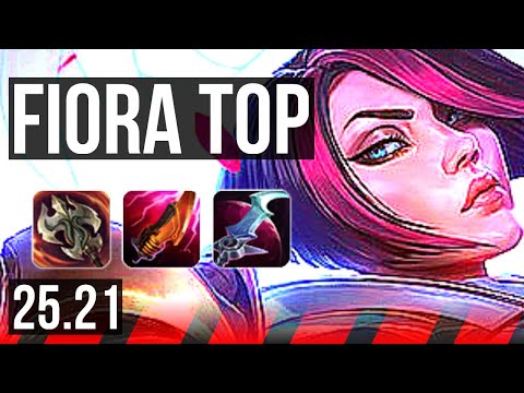 FIORA vs TRUNDLE (TOP) | 11 solo kills, 500+ games | EUW Master | 25.21