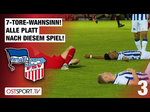 Danish-Dynamite! Hertha-Profi mit Sieg-Doppelpack: Hertha II - Zwickau 4:3 | Regionalliga Nordost