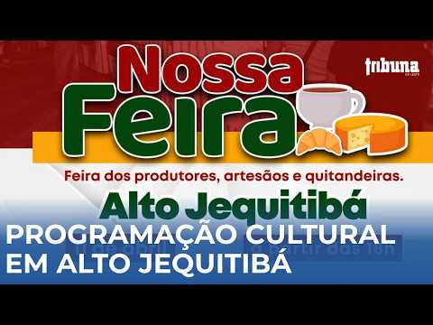 Alto Jequitibá realiza Feira dos Produtores, Artesãos e Quitandeiras neste sábado (11)