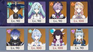 【原神】Ver.7.1 放浪者キャリー＆星電導月感電フリンズで螺旋12層星9攻略動画【Genshin Impact】