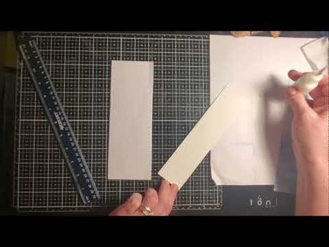 Super Easy Junk Journal Spine Measuring Template