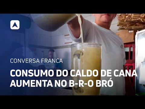 B-R-O BRÓ faz consumo do caldo de cana aumentar