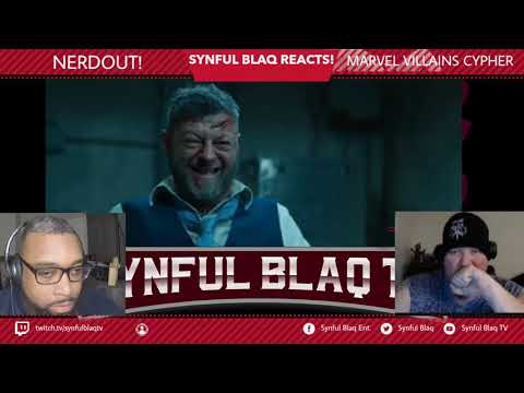 Synful Blaq Reacts Disney Week - NERDOUT - Marvel Villains Cypher