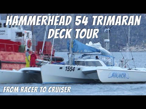 Hammerhead 54 Deck Tour & Interview - John Barry s/v Avalanche, Part 4, DrakeParagon Season 5, #39