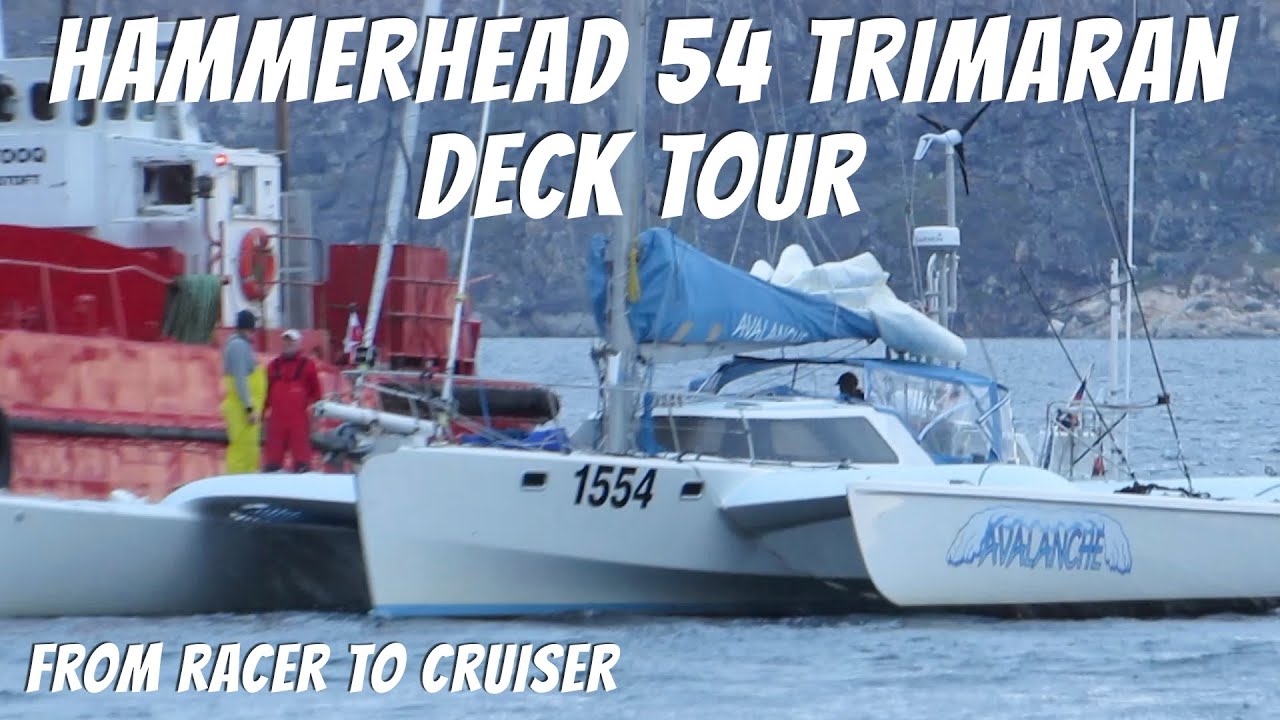 Hammerhead 54 Deck Tour & Interview - John Barry s/v Avalanche, Part 4, DrakeParagon Season 5, #39