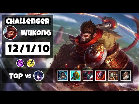 Wukong vs Sejuani OCE Challenger TOP (12/1/10) - v11.12