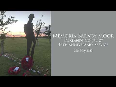 Falklands 40th Anniversary Service (Short Version) - at Memoria Barnby Moor, Nottinghamshire.