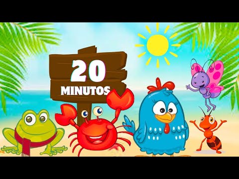 COLETÂNEA de Músicas Infantis - Caranguejo peixe é e Mais 20 Minutos de Músicas