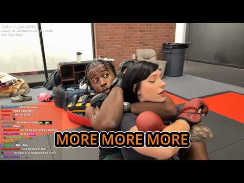 Julia teaching Dean MMA Choking