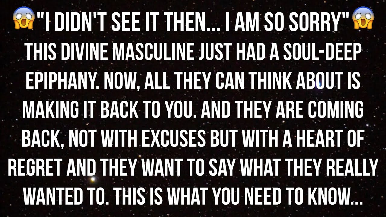 This Masculine Just Had a Soup-Deep Epiphany... And All They Can Think About Is Making It Up To You