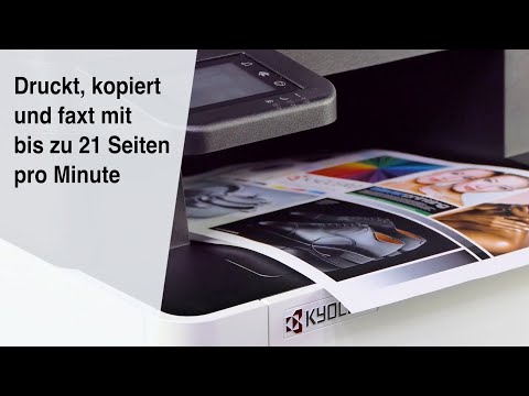 Artikelvideo 4 für KYOCERA ECOSYS MA2101cwfx/Plus 4 in 1 Farblaser-Multifunktionsdrucker weiß, Artikelnummer 523767