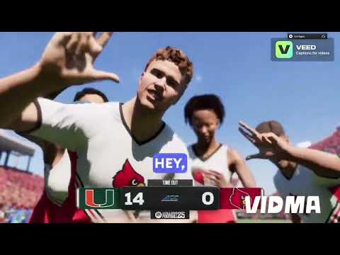 Cuba 🇨🇺 by Bennystvckz ft Don Eazy #ncaa26 #ncaa25 One handed catch . #unranked vs #miami Jug kartel