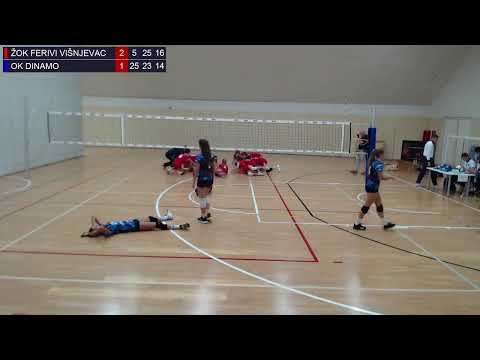 30.10.2021., PH MALA ODBOJKA, ČETVRTFINALE, ŽOK FERIVI VIŠNJEVAC - OK DINAMO