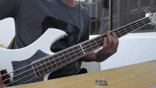 the gazette in the middle of chaos bass cover