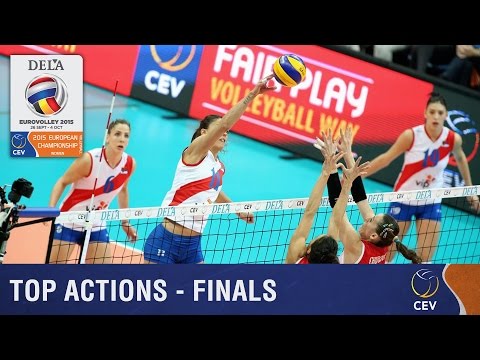 2015 Women's EuroVolley - Top Actions Final matches