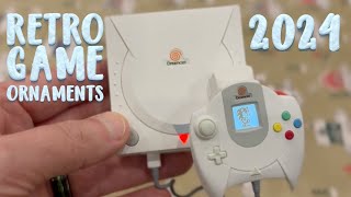 Retro Gaming Christmas Ornaments 2024 ed. Atari, Sega, Nintendo!