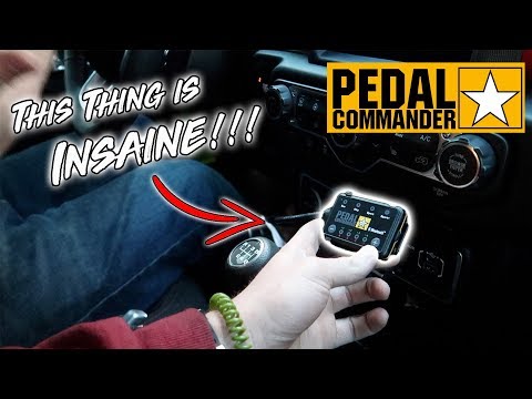 Installing a PEDAL COMMANDER in my Jeep Wrangler!!