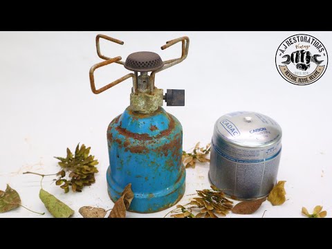 French Gas Cartridge Camping Stove Restoration
