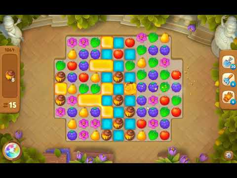 Gardenscapes Level 1064 No Booster 🌲 l MiniGames
