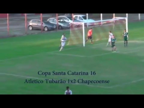 16.04.2016 - Tubarão 1x2 Chapecoense - Copa SC 16