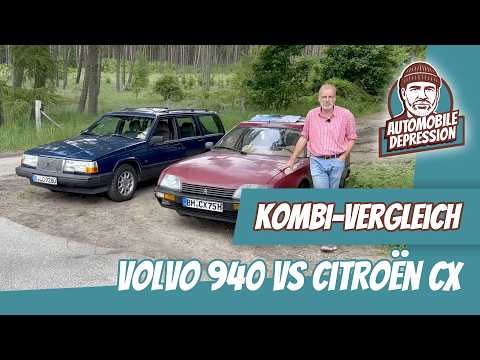Citroën CX Break vs. Volvo 940 Estate – A Comparison of Two Space Miracles